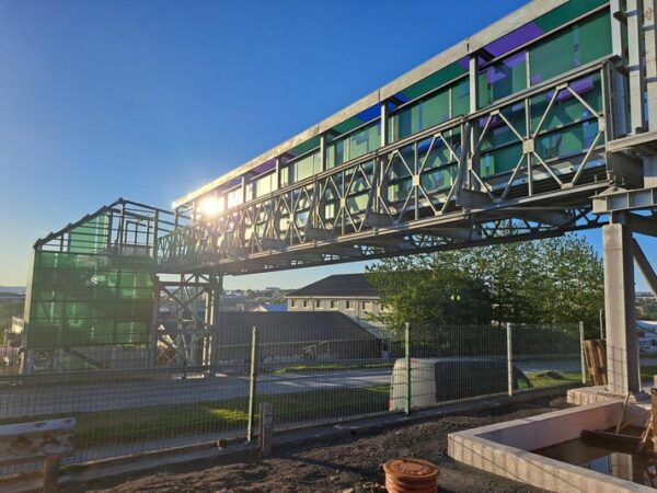 Cycling- and footpath Bridge in Vogahverfi