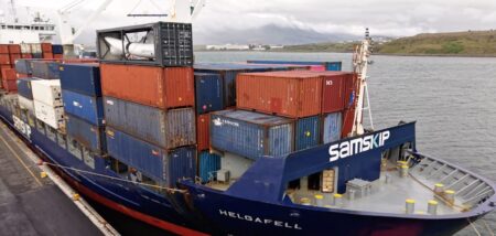 Helgafell container ship